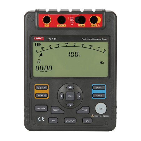 UNI-T UT511 Tester Resistenza Isolamento Alta Tensione