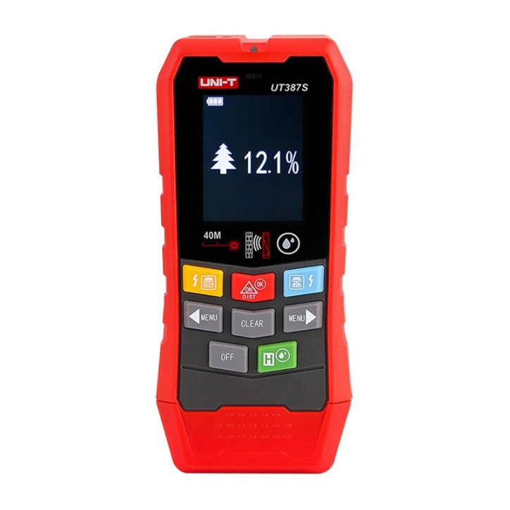 UNI-T UT387S Scanner da Muro con Laser e Misuratore di Umidità