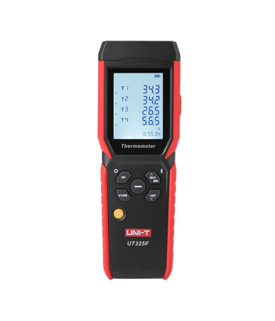 UNI-T UT325F Termometro a 4 Canali