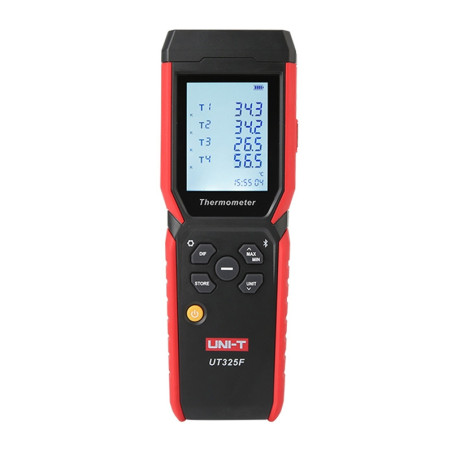 UNI-T UT325F Termometro a 4 Canali