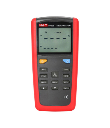 UNI-T UT325 Termometro a Contatto Digitale Dual Input
