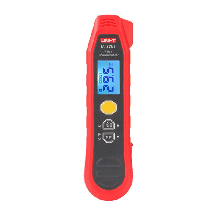 UNI-T UT320T Termometro Infrarossi e Sonda 2-in-1 UNI-T UT320T Termometro Infrarossi e Sonda 2-in-1