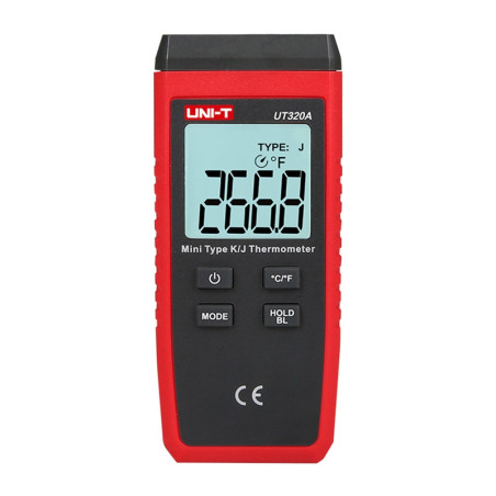 UNI-T UT320A Termometro a Contatto K/J