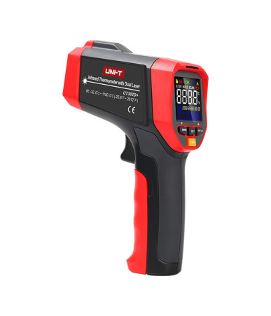 UNI-T UT302D+ Termometro a Infrarossi 1100°C Doppio Laser