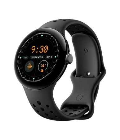 Google Pixel Watch 3 45mm BT - Obsidian Black