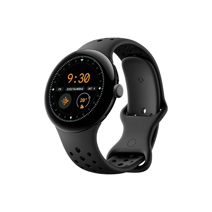 Google Pixel Watch 3 45mm BT - Obsidian Black