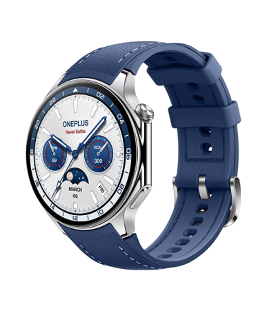 OnePlus Watch 2 47mm Bluetooth GPS AMOLED Blu Nordic