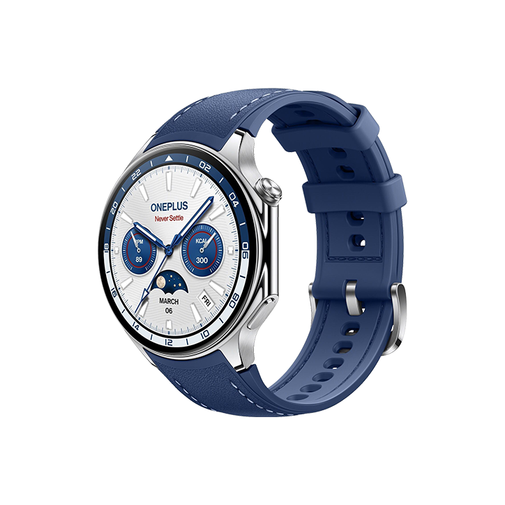 OnePlus Watch 2 47mm Bluetooth GPS AMOLED Blu Nordic