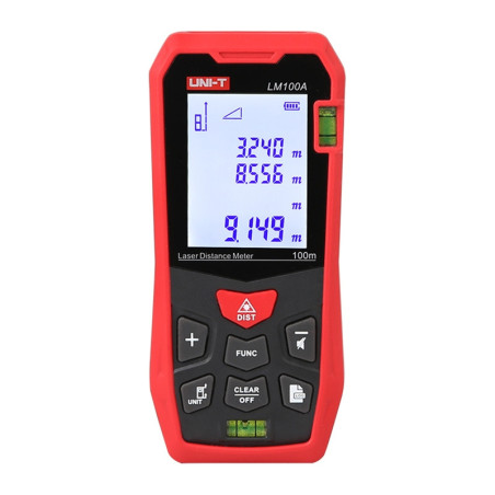 UNI-T LM100A Misuratore di Distanza Laser 100m
