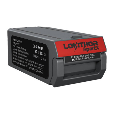 Lokithor LO-LIPOX 4000mAh 98Wh Batteria per ApartX
