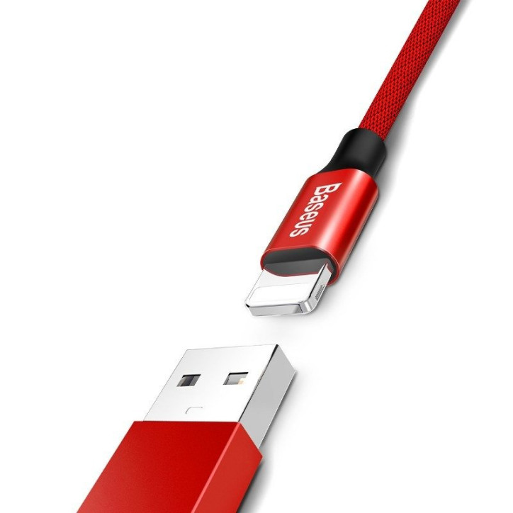 Baseus Yiven Lightning Cable 180 cm 2A Rosso