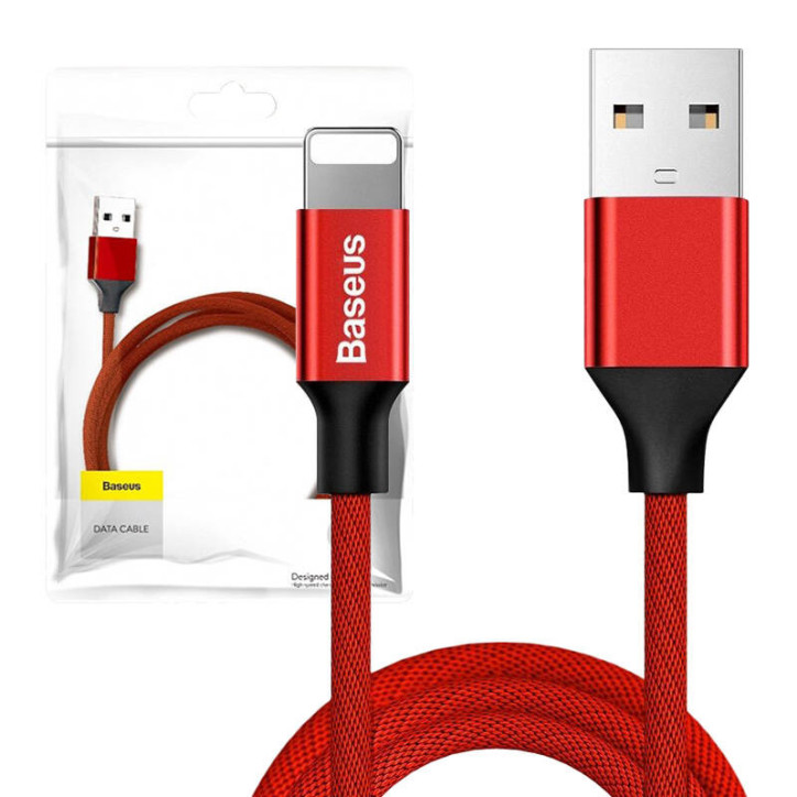 Baseus Yiven Lightning Cable 180 cm 2A Rosso