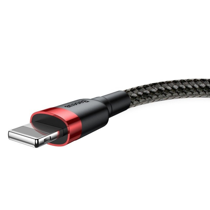 Baseus Cafule Cavo USB Lightning 0,5m Rosso+Nero