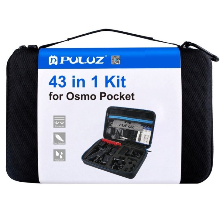 Set 43 Accessori Puluz per Action Cam PKT47
