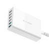 Caricatore USB Blitzwolf BW-S15 60W QC 3.0 6 Porte Bianco