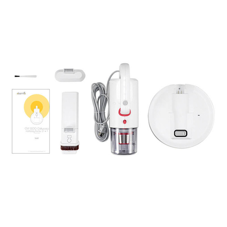 Deerma CM1300 Aspirapolvere Anti Acari con UV Bianco