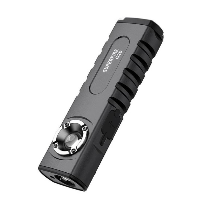 Torcia Multifunzione Superfire G20 470lm USB Laser Powerbank