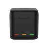 Telesin Caricatore 3 Slot con Batterie per GoPro Hero 12/11/10/9