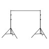 Puluz Supporto per Sfondo Studio Fotografico 200x200cm Argento