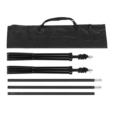 Puluz Supporto per Sfondo Studio Fotografico 200x200cm Argento