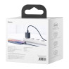 Baseus Super Si Quick Charger 1C 20W Caricatore USB-C con cavo Lightning 1m Blu