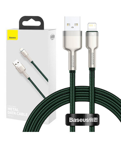 Baseus Cafule Cavo USB-Lightning 1m Verde