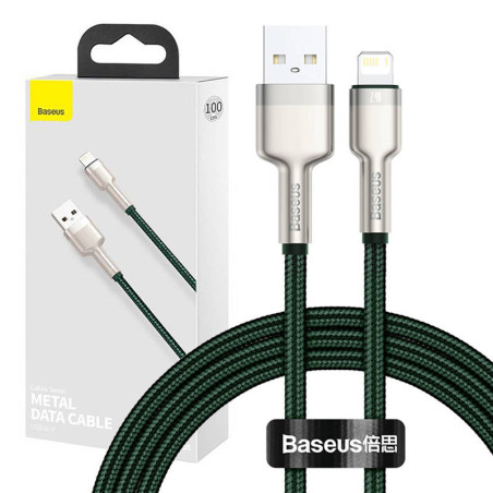 Baseus Cafule Cavo USB-Lightning 1m Verde