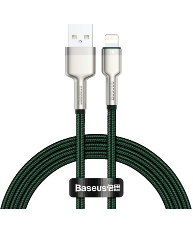 Baseus Cafule Cavo USB-Lightning 1m Verde