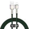 Baseus Cafule Cavo USB-Lightning 1m Verde