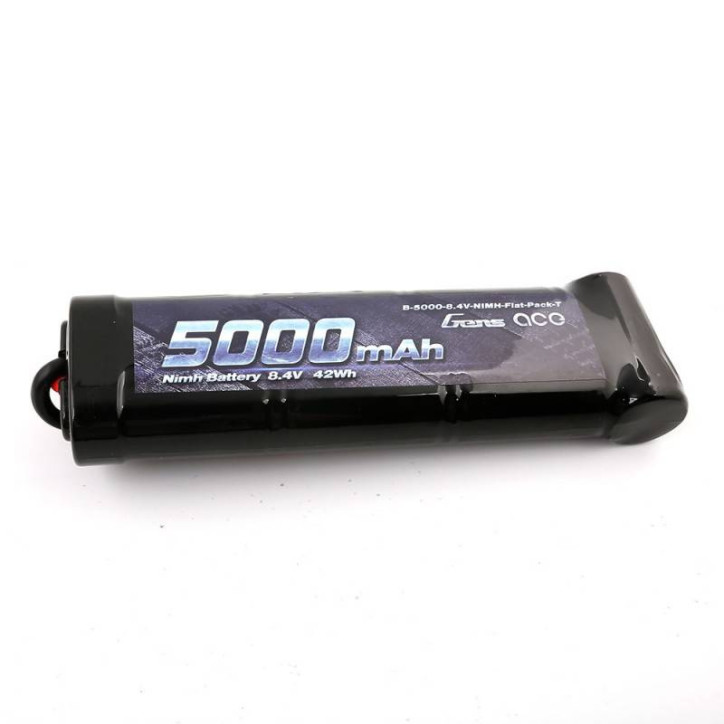 Gens Ace Traxxas 5000mAh 8.4V NiMH Hump T-Dean