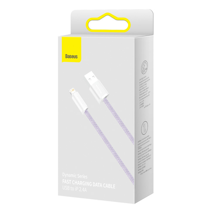 Baseus Dynamic Cable USB-Lightning 2m Viola Baseus Dynamic Cable USB-Lightning 2m Viola