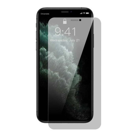 Baseus Pellicola Protettiva Vetro Temperato 2 Pezzi per iPhone XR/11 6.1"
