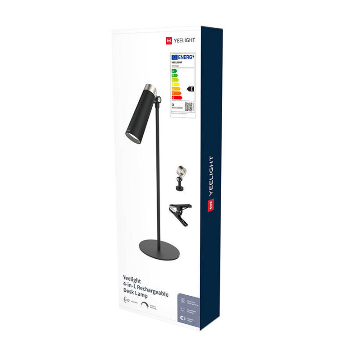 Yeelight 4-in-1 Lampada da Scrivania Ricaricabile YLYTD-0011 Nero