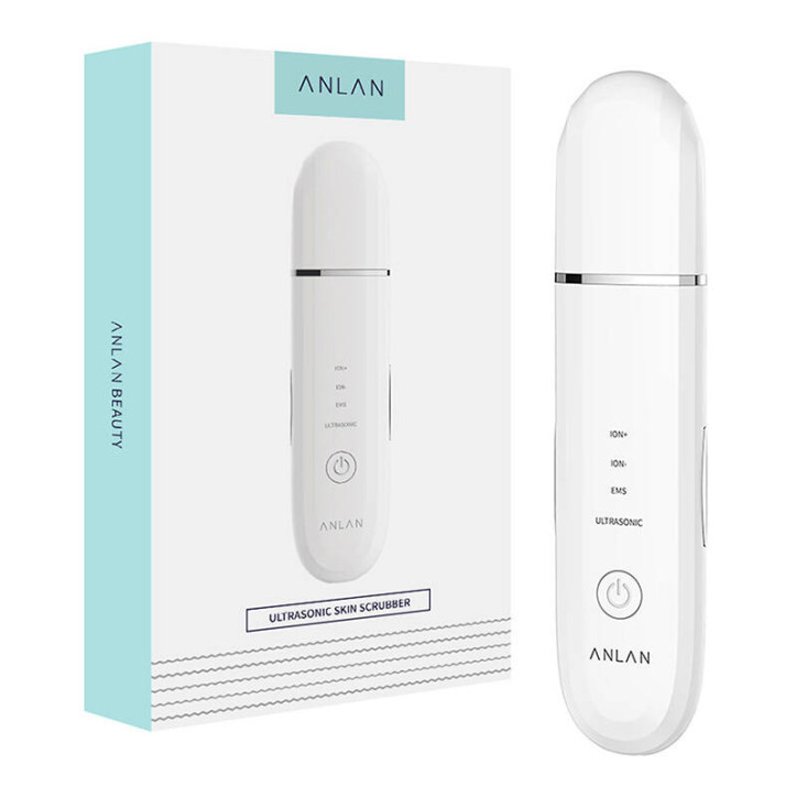 ANLAN Ultrasonic Skin Scrubber ALCPJ07-02 Bianco ANLAN Ultrasonic Skin Scrubber ALCPJ07-02 Bianco