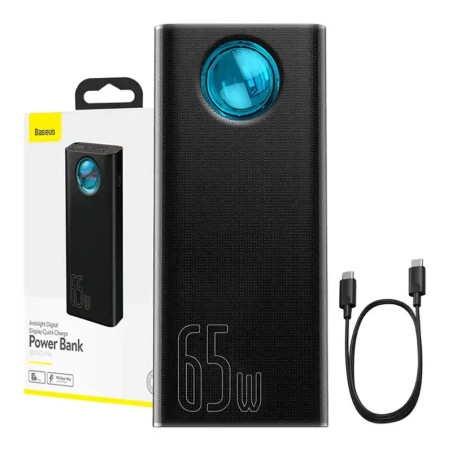 Powerbank Baseus Amblight 30000mAh 65W Nero