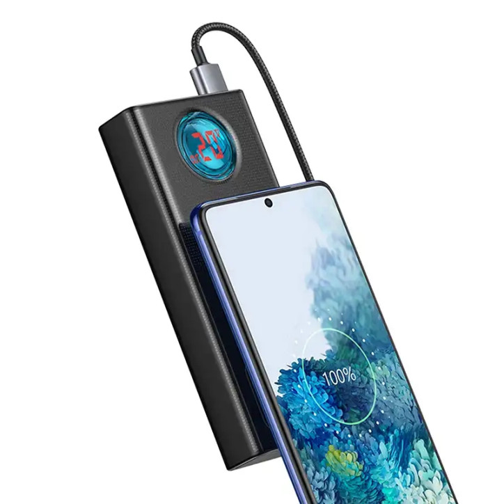 Powerbank Baseus Amblight 30000mAh 65W Nero