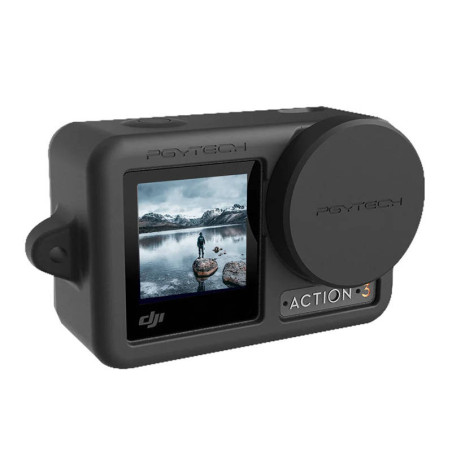 PGYTECH Custodia in Silicone per OSMO Action Nero