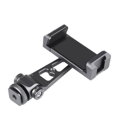 Supporto Telefono Orientabile Puluz PU3207B con Attacco Universale 1/4" Nero