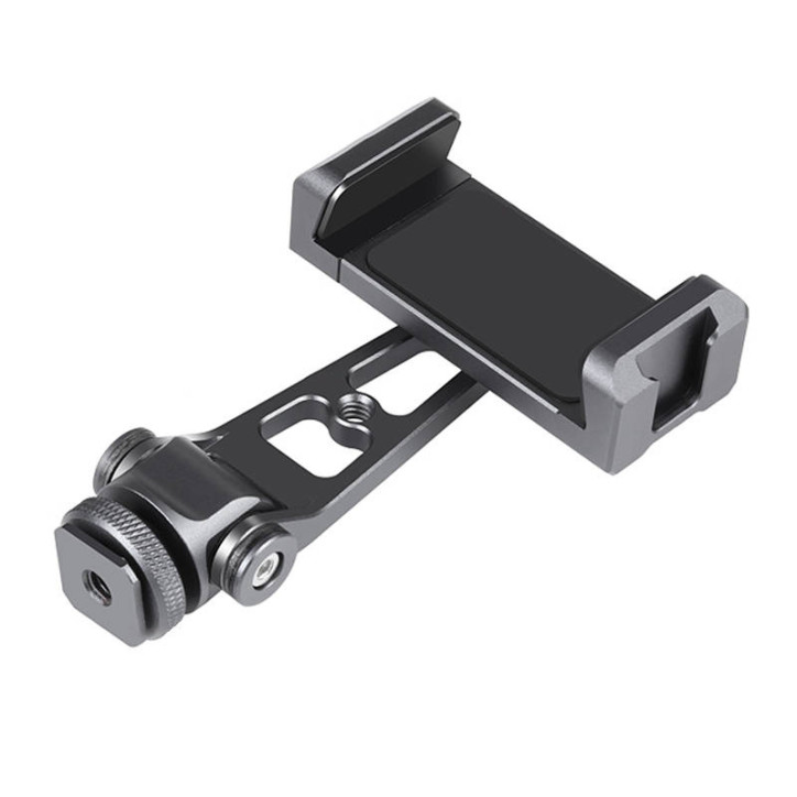 Supporto Telefono Orientabile Puluz PU3207B con Attacco Universale 1/4" Nero Supporto Telefono Orientabile Puluz PU3207B con Attacco Universale 1/4" Nero