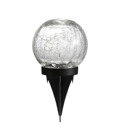 Lampada Solare da Giardino Superfire FF16-A 600mAh Argento