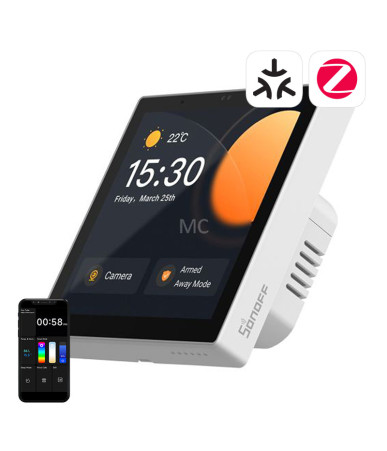 Sonoff NSPanel Pro Pannello Controllo Smart Home WiFi/Bluetooth/ZigBee Bianco