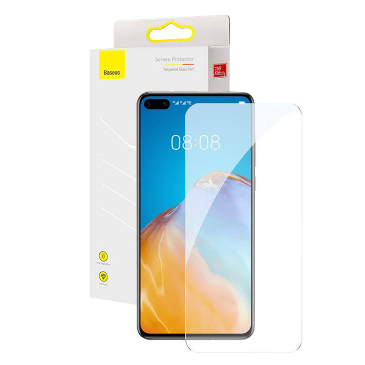 Baseus Pellicola Protettiva in Vetro Temperato per HUAWEI P40