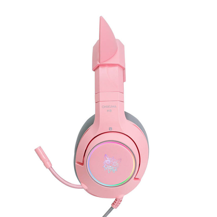 Cuffie Gaming ONIKUMA K9 Rosa RGB Cuffie Gaming ONIKUMA K9 Rosa RGB