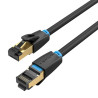 Vention IKABF Cavo di Rete CAT8 SFTP RJ45 Ethernet 40Gbps 1m Nero