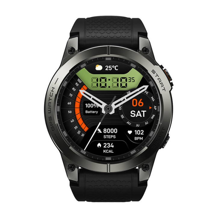 Zeblaze Stratos 3 Pro Smartwatch Nero