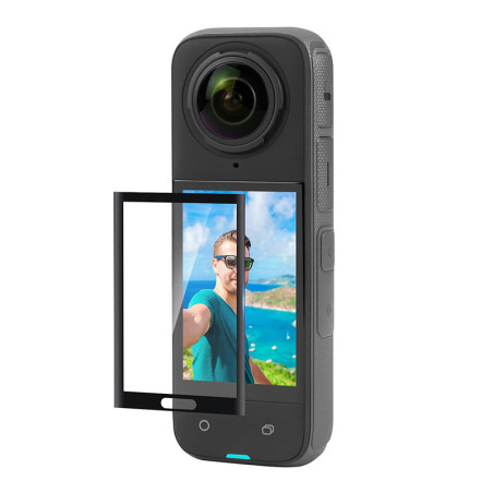 PULUZ Pellicola in Vetro Temperato per Insta360 X4 / X5