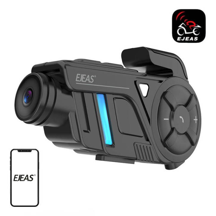 Interfono Moto EJEAS K1 Mesh 3.0 Registratore HD