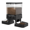 Oneisall Alimentatore Doppio Automatico per Animali PFD-002 Pro WiFi