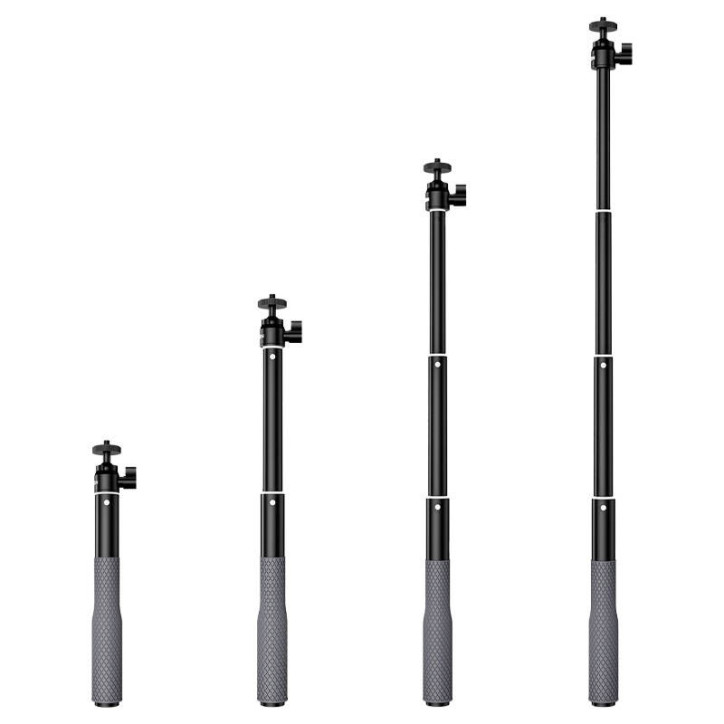 TELESIN Selfie Stick con Testa Sferica per Action Cam WSS-001