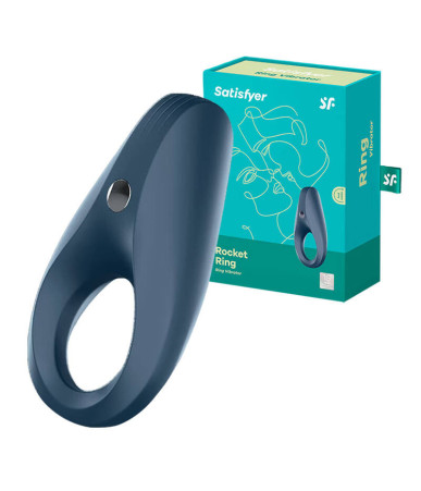 Vibrating ring Satisfyer Rocket Ring (dark blue)